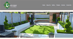 Desktop Screenshot of landscaperinlondon.com